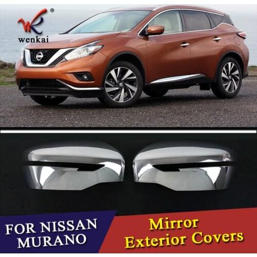 For Nissan Murano Z52 2015 2016 2017 Chrome Door Mirror Cover Trim Car Styling Accessories
