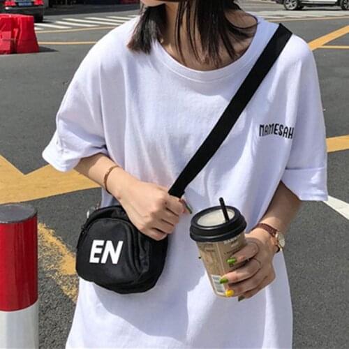 Girl Summer T Shirts Street Fashion Slim Letter Print White T shirt Girl Casual Slim Girl Tops 2019 New T-Shirts Plus Size