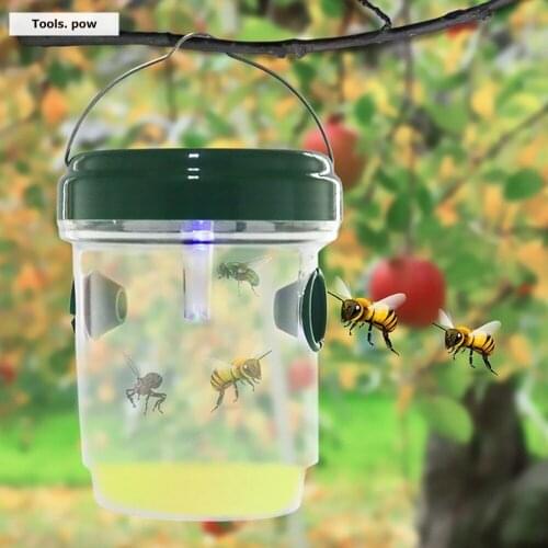 Solar Wasp Mousetrap Outdoor Mousetrap is Suitable for Trapping Wasps, Can Be Reusable and Effective Wasp Mouse Traps Garden