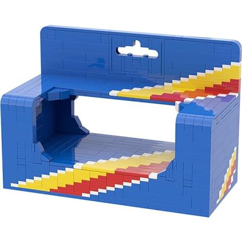 MOC Fashion Packaging Box Collection Box Storage Alloy Car Building Blocks DIY Model Assembly Construction Educational Toy Gift