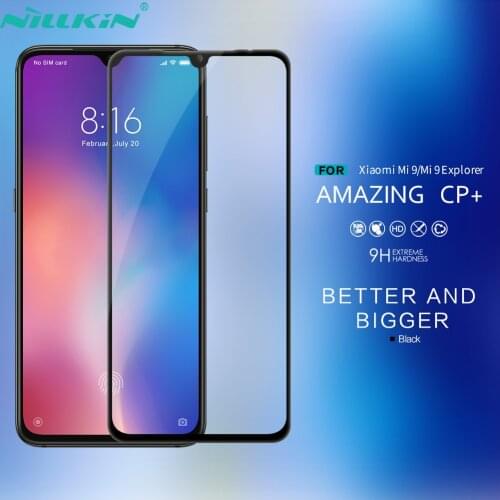 Nillkin Tempered Glass For Xiaomi Mi 9 SE 9T Pro Mi9 Lite CP+ 2.5D Full Coverage Screen Protector Xiaomi Mi 9 Glass