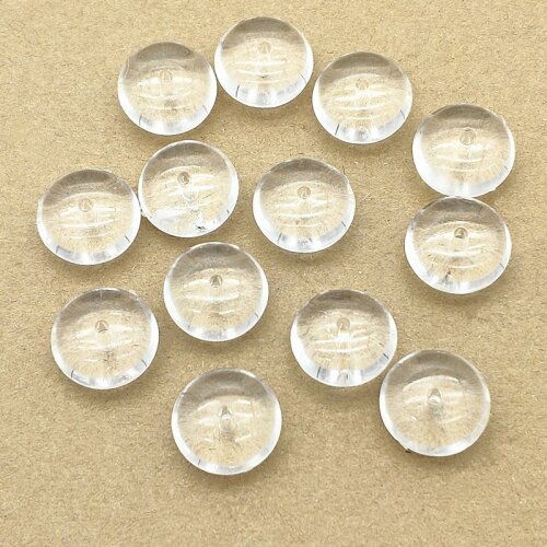 New arrival! 10x5mm 1400pcs Clear Flywheel Shape Beads for Handmade Necklace Earring DIY Parts Jewelry Findings & Components