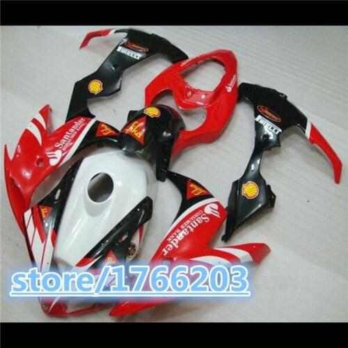 Fairings for YZF R1 2004 2006 YZFR1 YZF 1000 R1 04 2005 06 YZF-R1 04-06 fairings kit red white black