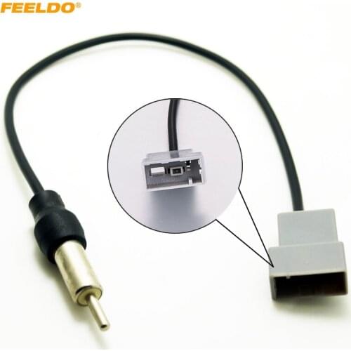 FEELDO 10PCS Car Aftermarket Audio Stereo Factory Antenna Adapter Plug For Subaru Forester/Impreza/Legacy/Outback #4636