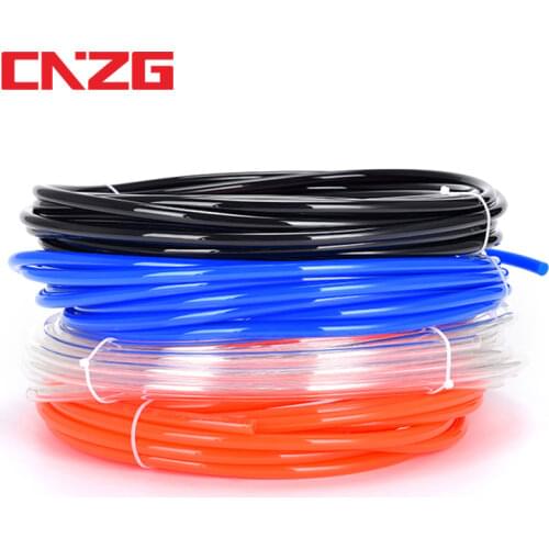 5 meters Pneumatic Tube Air Tubing Component Pneumatic Hose 4mm 6mm 8mm 10mm 12mm PU Pipe Air Line For Compressor 8x5mm 6x4 12x8