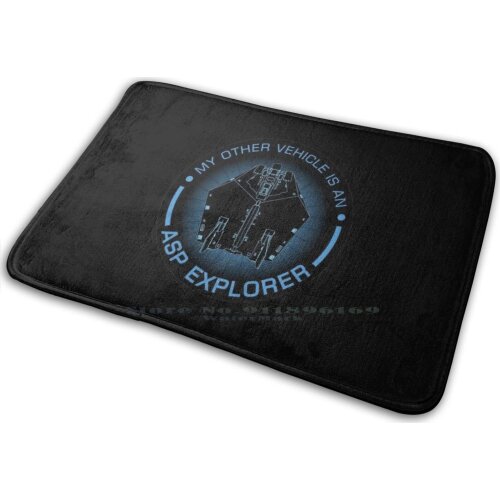 Elite Dangerous : Other Vehicle Asp Mat Rug Carpet Anti-Slip Bedroom Entrance Door Mat Elite Dangerous Video Game Game
