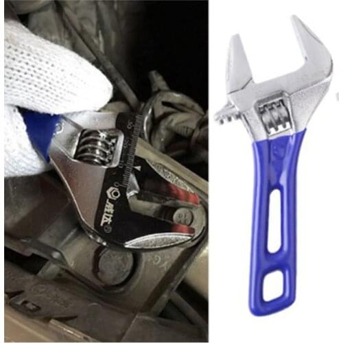 Adjustable wrench large opening universal wrench hand multi-function board tool short handle small adjustable wrench
