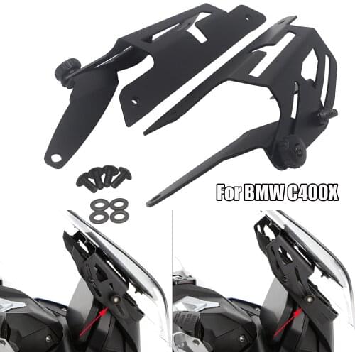 Motorcycle Windshield Adjustable Bracket Deflector Glass Adjuster For BMW C400X Windscreen C 400 X