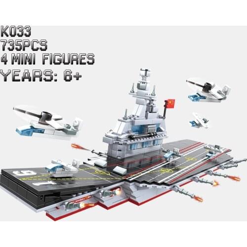 Battleship Building Blocks With Mini Figures Soldier Navy Model Toys WWII Warship Warcraft Ship Boat Bricks Boys Birthday Gift