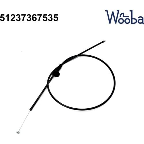 Rear Bowden Hood Latch Release Cable For 2014-2018 BMW X6 X5 F15 F16 M F85 F86 51237367535