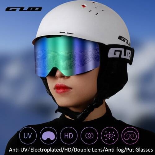 GUB Winter Glasses Snowboard Winter Sunglasses Anti-UV Outdoor Ski Goggles Windproof Dustproof Eyewear Moto Sunglasses Cycling