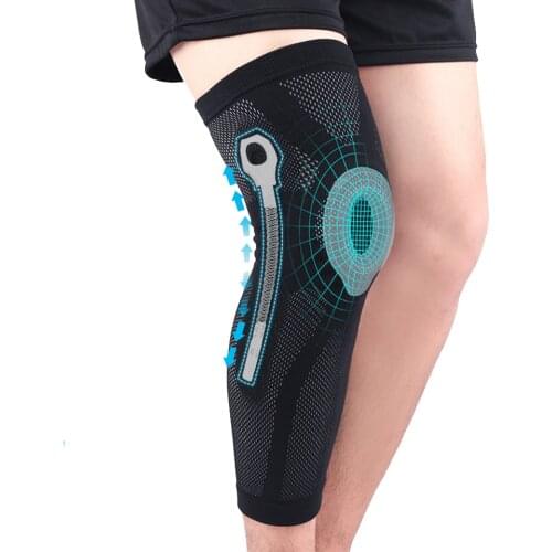 1Pc UV Protection Compression Calf Leg Sleeve Cycling Legwarmers Sport Safety Running Legging Soccer Knee Support Sleeve KneePad