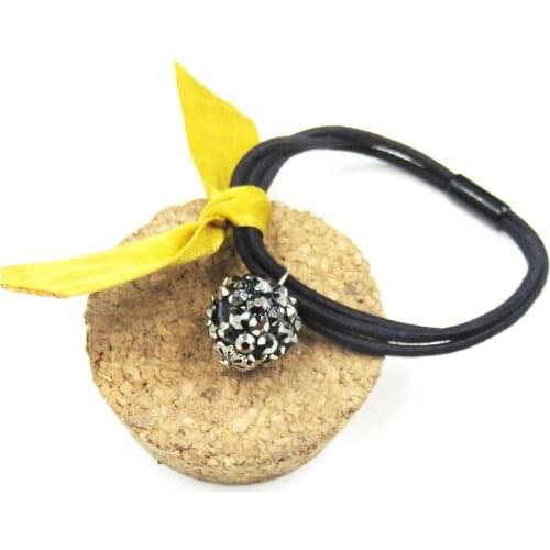 10PCS/LOT Creative Webbing Knotted Balls Elastic Hair Bands For Girls Bohemian Scrunchy Fashion Kids Hair Accessories For Women