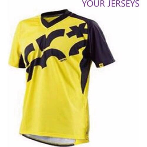 2022 Mountain downhill Bike DH MX RBX cycling racing clothes Off-road Motocross Jersey for men Short Sleeve FXR FXR DH