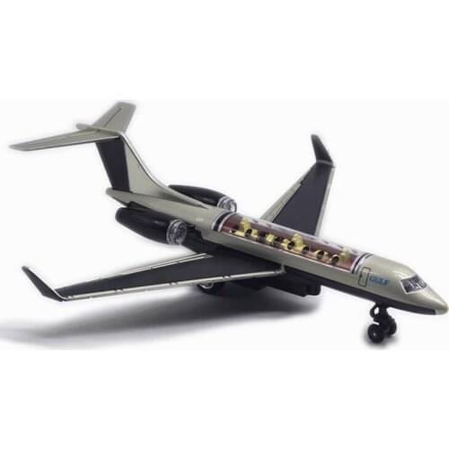 25.5CM GULF G650 ARJ21 Plane Model Toy Airlines With sound light Base Alloy Aircraft Plane Collection Toy Gift for kids Display