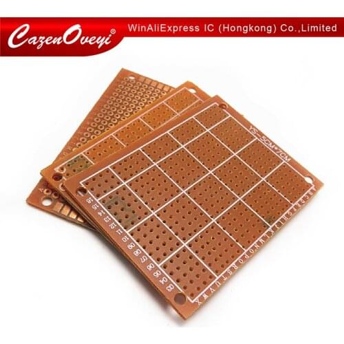 5pcs/lot 5x7cm 5*7 7x9CM 7*9 9x15C 9*15 Prototype Paper Copper PCB Universal Experiment Matrix Circuit Board In Stock