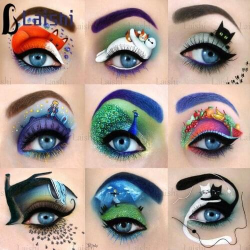 Diamond embroidery The world on the eyes of creative art diamond mosaic diamond painting full square round rhinestone pictures