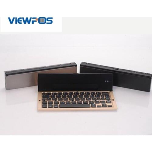 Mini Wireless Bluetooth 3.0 USB dual mode Foldable Keyboard For Windows Android iOS