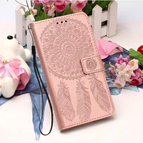 Classical Dream Catcher Leather Soft Flip Cover For Xiaomi Poco M3 X3 NFC Redmi Note 9S 9 Pro Max Wallet Case Card Holders Glove