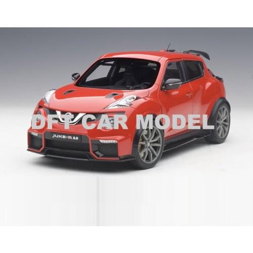 1:18 scale Alloy Toy Vehicles AUTOart JUKE R 2.0 Car Model Of Childrens Toy Car Original Authorized Kids Toys