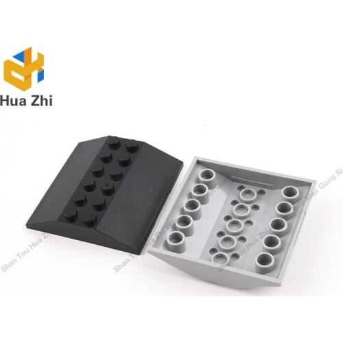 "Building Blocks Parts 4509 4PCS Slope 33degrees 6 x 6 Double (Train Roof) LEGOING MOCS Education"