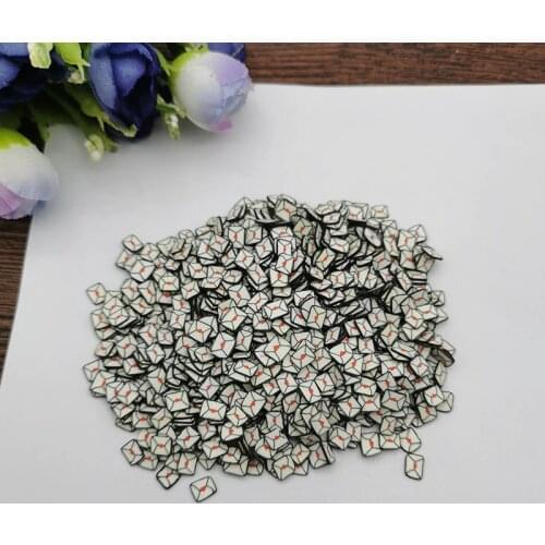 20g 5mm Envelope for Resin DIY Supplies Nails Art Polymer Clear Clay accessories DIY Sequins scrapbook shakes Paper Craft