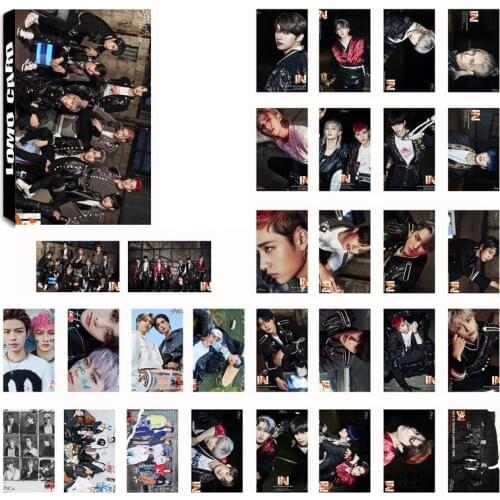 KPOP 30PCS/SET Stray Kids IN LIFE LOMO Card Celebrity Fans Collection