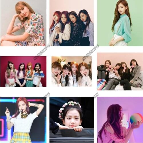 Kpop Diy Diamond Painting Mosaic Girls Group 5d Square Round Diamond Embroidery Full Drill Living Room Decor Cross Stitch Kits