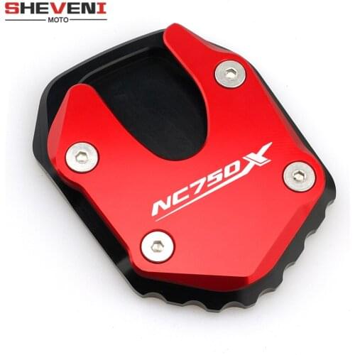 For HONDA NC750X NC 750X NC750 X 2021-2022 Motorcycle Accessories Foot Side Stand Pad Plate Kickstand Enlarger Support Extension