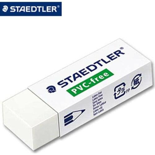 8pcs Rubber STAEDTLER Environmental Protection Health Eraser 525 B30, School / Office / Eraser ,Pencil Sketch Eraser