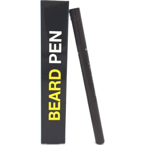 Beard Pen Barber Pencil and Brush Male Mustache Repair Shape Effective Enhance Facial Hair Waterproof Proof Sweat Proof SANA889