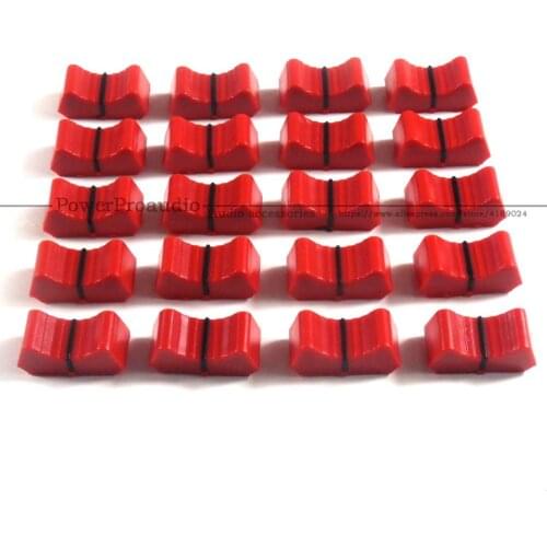 20pcs Mixer fader Slider Fader Knobs replace FOR ALLEN & HEATH XONE 1D 2D 3D 4D 32 62 464 S2 Red color