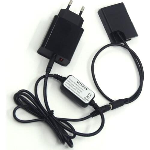 USB Type-C Power Bank Cable EH5A+EN-EL14 ENEL14 Dummy Battery EP-5A+PD Charger for Nikon P7800 D5500 D5600 D3300 D3400 D5100