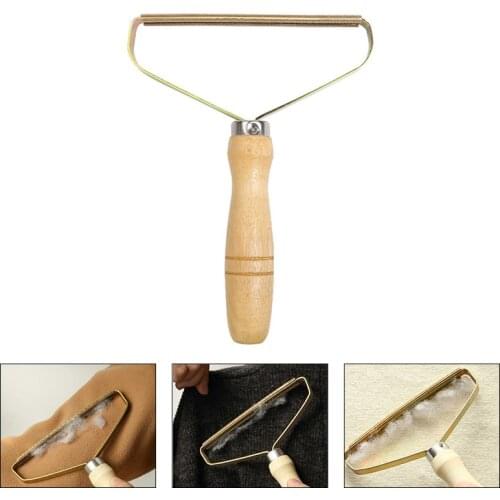1PC Sweater Lint Remover Wooden Hair Remover Device For Woolen Coat Suit Corduroy Cotton Garment Cleaned Tool Remove Lint Roller