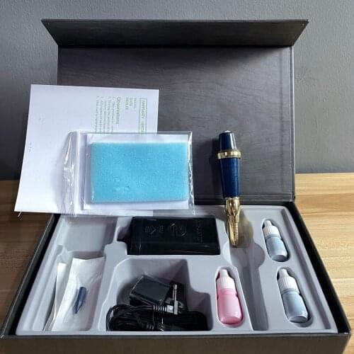 High Quality Original Taiwan Wagner USA Giant Sun Eyebrow Eyeliner Lip Tattoo Machine Tattoo Kit For Permanent Makeup G-9740