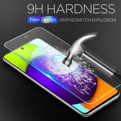 Protective Tempered Glass For Samsung Galaxy S21 Plus A52 Screen Protector Glass Film For Samsung SM-G996B S 21+ Plus Clear Film