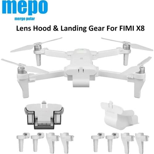 Fimi X8 Gimbal Camera Lens Cover Protector For XiaoMi Fimi X8 SE Heightened Stabilizer Leg Extender Protective Case Landing Gear
