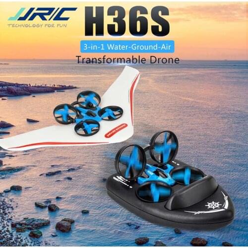 ZK20 Remote Control Drone RC Vehicle Flying Drone Land Driving Boat Mini Drone Toys Electric Toy Quadcopter Adult/Kids Gift Toys