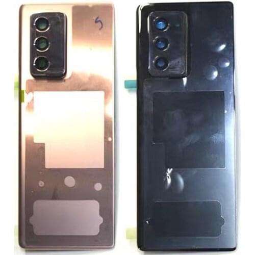 1Pcs Original Back Glass For Samsung Galaxy Z Fold2 5G Z Fold 2 F916 Rear Glass Battery Cover Case Housing Replacement Part