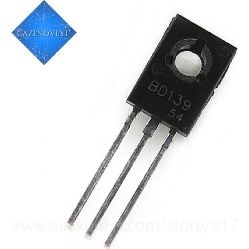 20pcs/lot BD139 BD140 ( 10PCS BD139 + 10PCS BD140 ) TO126 TO-126 new voltage regulator IC In Stock