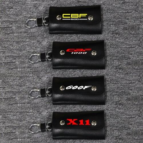 3D Key Holder Chain Collection Keychain For Honda CRF1000L CBF600 CBF600 ZX-11 Motorcycle Key Ring Keyring