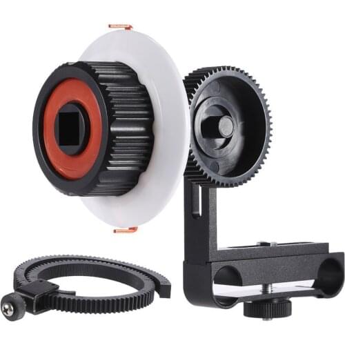 DSLR Cameras Follow for Focus Lens Control Accessories Stabilizer Gear Ring Belt Clamp Portable Photo Studio Stable for Sony A7
