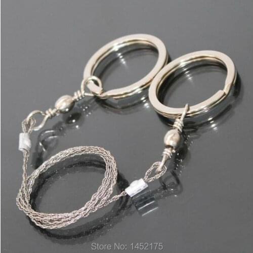 Emergency Survival Gear Stainless Steel Wire Saw Tool for Camping Hiking Hunting Climbing free shipping