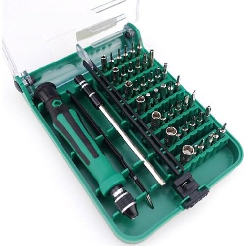 Free Shipping Design Patents Magnetic Screwdriver Set 45 In 1 Set Precision Screw Driver Tools 9002 / 9001 With Tweezer