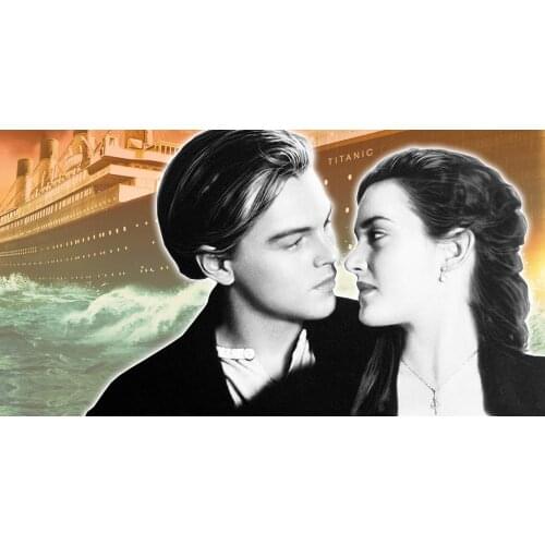 More Style Choose Movie Titanic Film Print Silk Poster Home Wall Decor 24x36inch