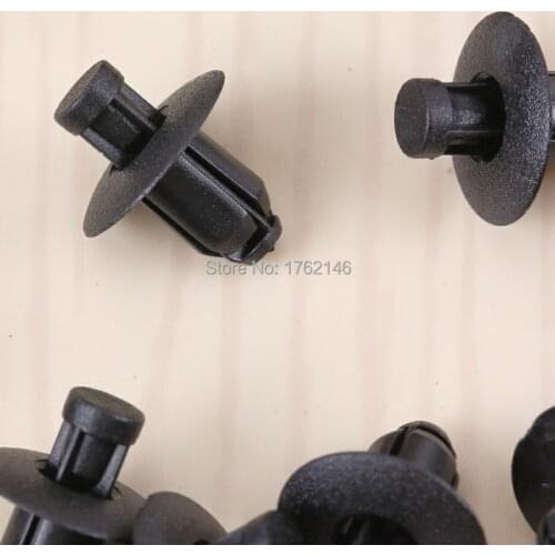 50PCS Black Nylon Trim Panel Clip Retainer For Hyundai Kia Cowl Genesis Veracruz 86155-2H100 861552H100