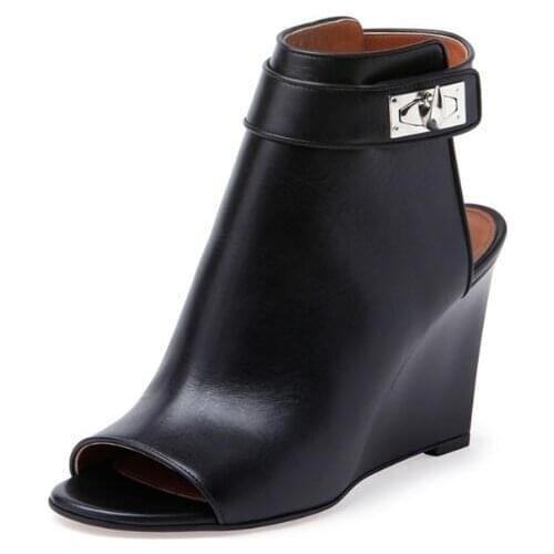 Choudory Women's Wedge Ankle Boots