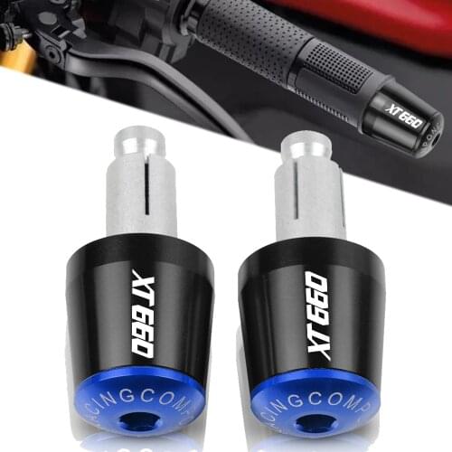 For YAMAHA XT660 XT 660 XT660X XT660/X/R/Z 2004-2017 2016 2015 22mm 7/8" Motorcycle Handlebar Grips Bar Ends Cap Cover Slider