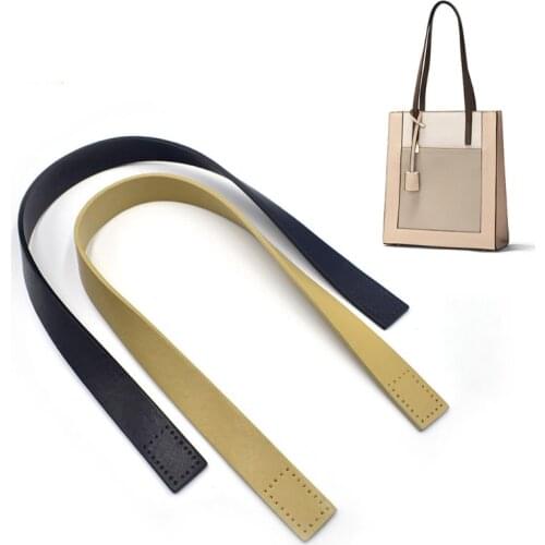 PU Leather Handbag Shoulder Handle Strap Long Shoulder Straps for DIY Handmade Woven Bag Accessories