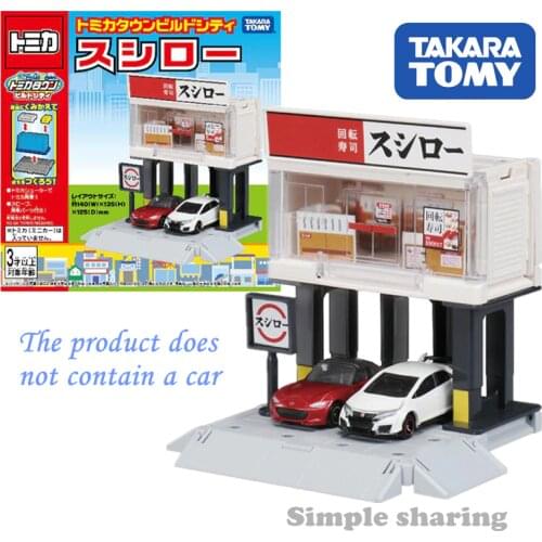Takara Tomy Tomica Town Build City Sushiro Conveyor Belt Sushi Restaurant